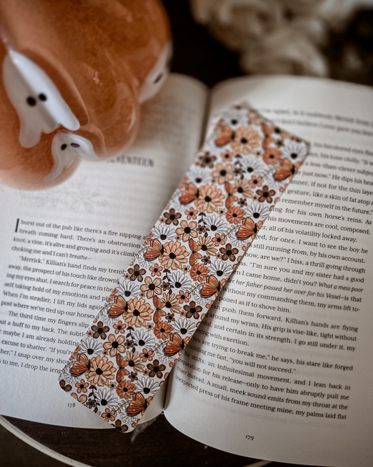 Fall Florals Bookmark