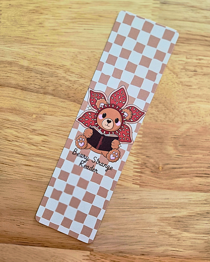 Beary Strange Matte Bookmark