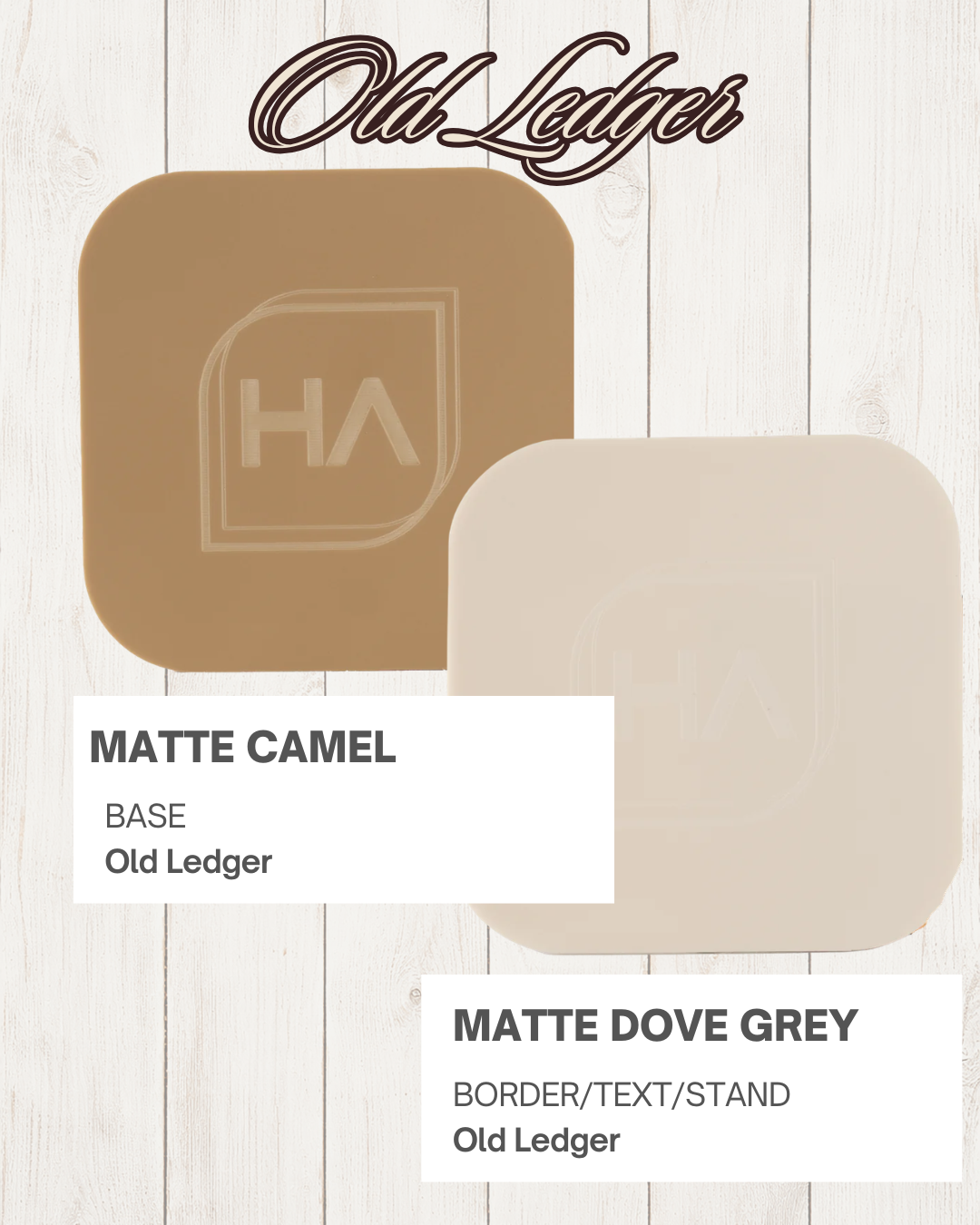 Heritage Acrylic Street Sign (Custom 8" x 2.5")