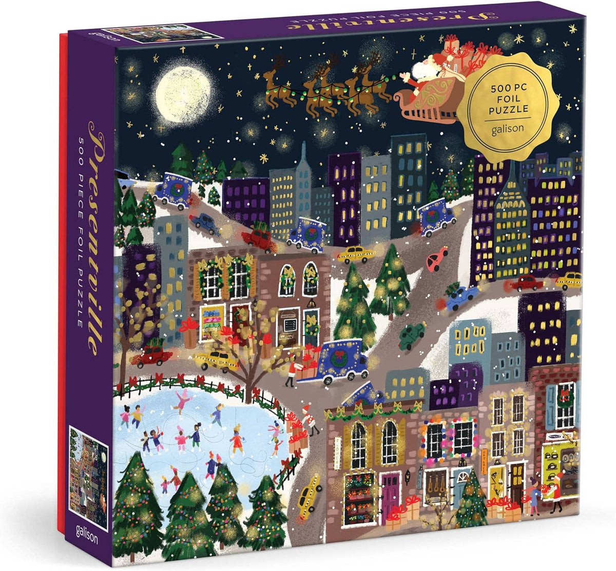 Joy Laforme Presentville 500 Piece Foil Puzzle