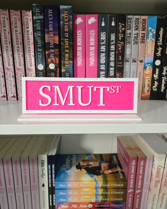 Smut Acrylic Sign
