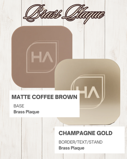 Heritage Acrylic Street Sign (Custom 8" x 2.5")