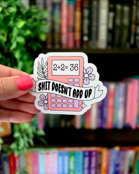 Floral - Vinyl Glossy Sticker