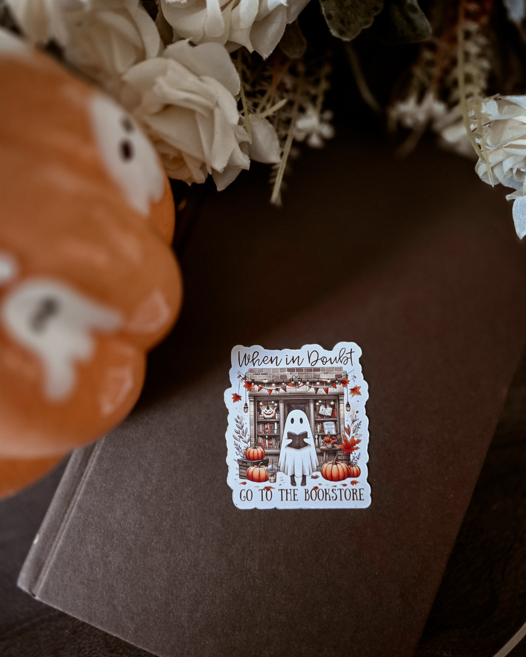 Ghost Bookstore Magnet