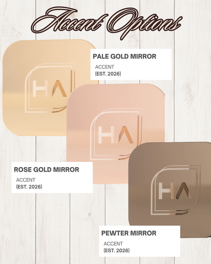 Heritage Acrylic Street Sign (Custom 8" x 2.5")