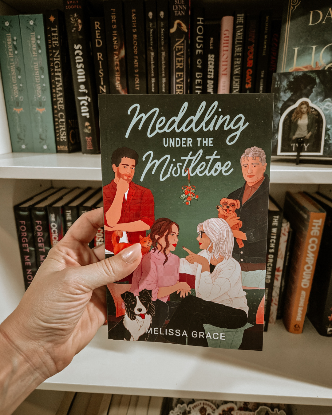 Meddling Under The Mistletoe by Melissa Grace