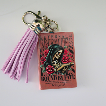 Enemies Book Keychain