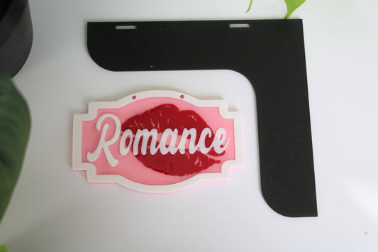 Romance Corner Sign