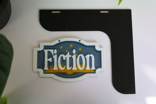 Fiction Corner Sign