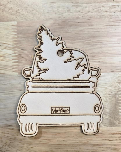 The Evergreen Express Car Freshie