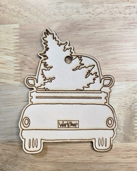 The Evergreen Express Car Freshie