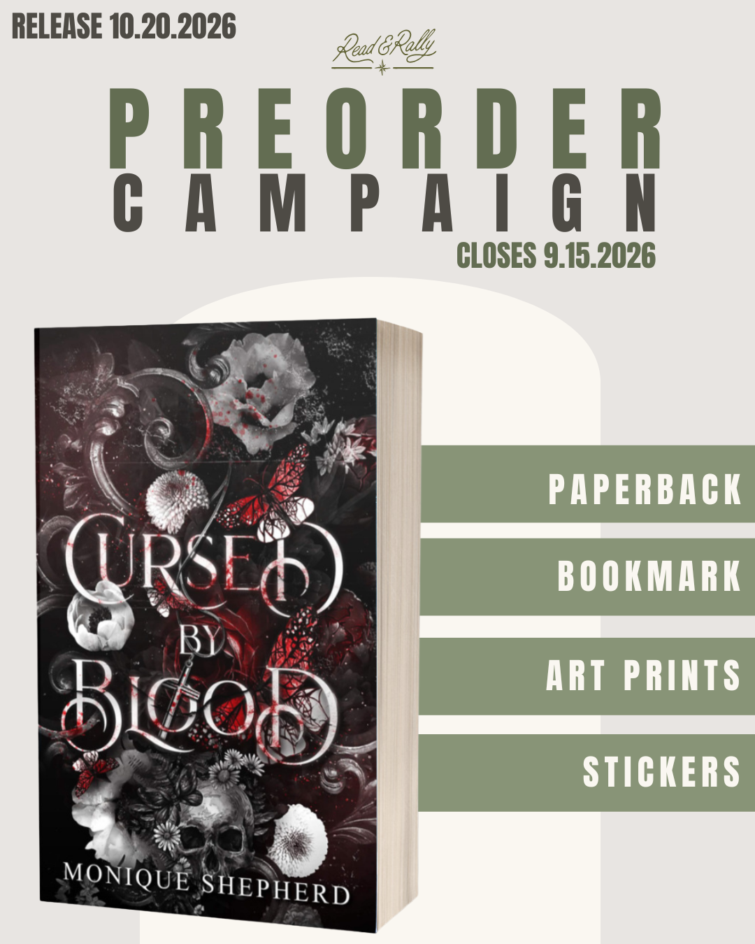 Cursed By Blood By Monique Shepherd (Paperback)