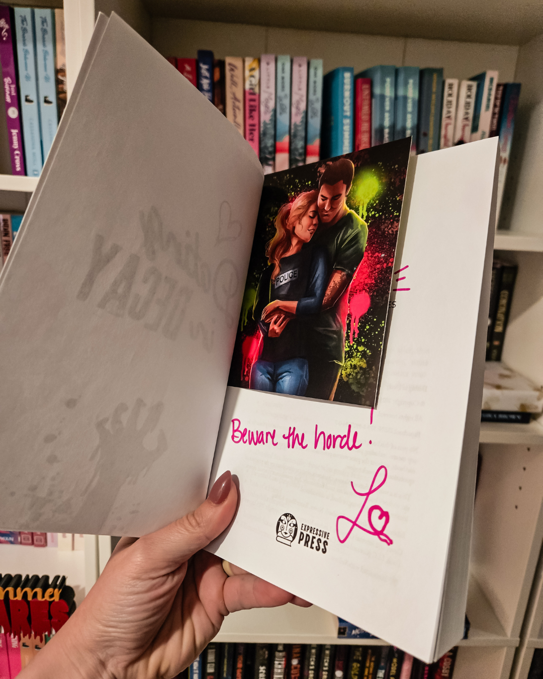 Dating in Decay by Lindsey Montgomery (The Outbreak Responses #1) SIGNED W/SWAG
