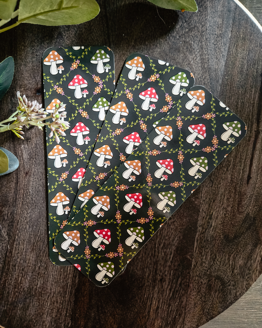 Mushroom Cottage Bookmark