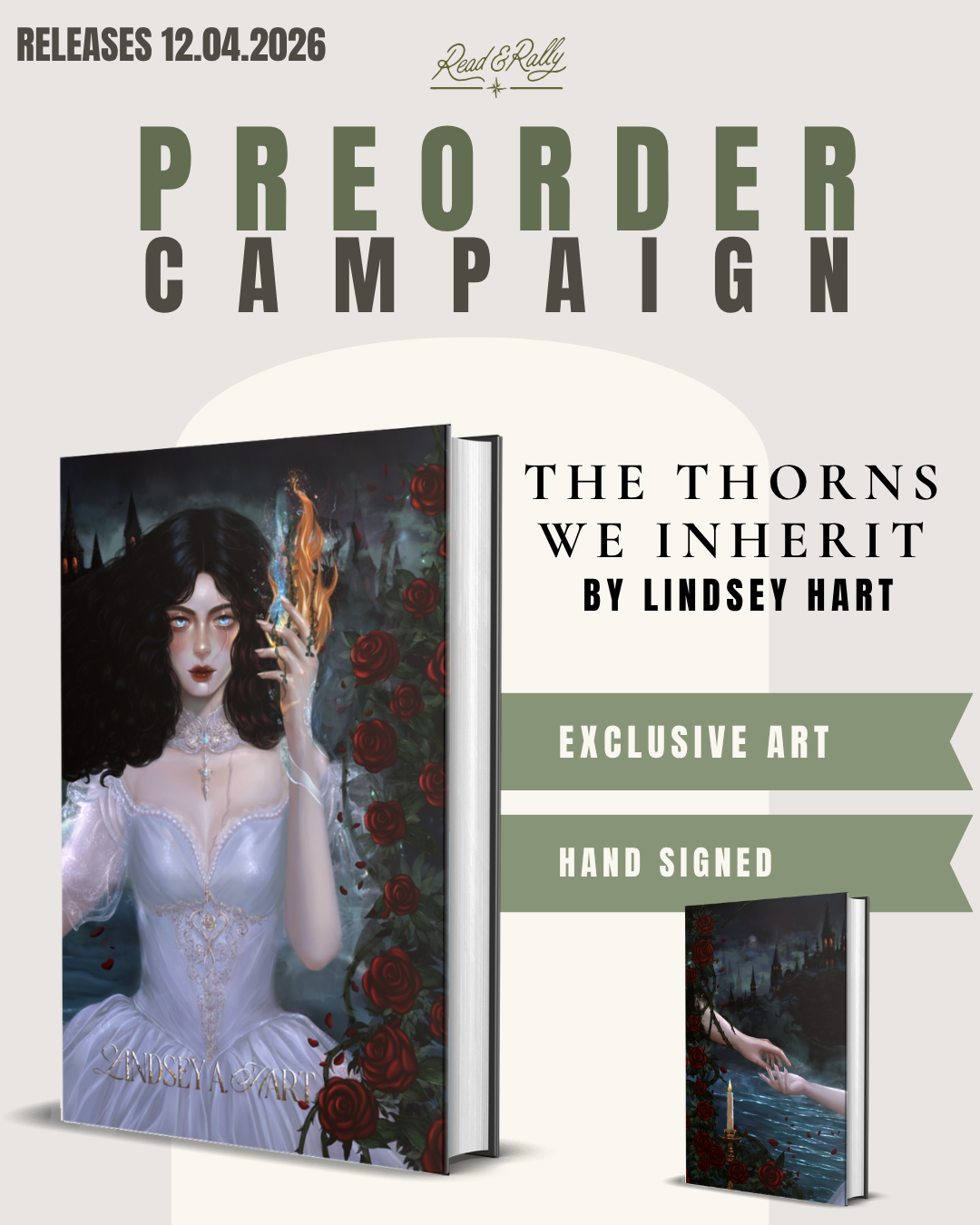 The Thorns We Inherit by Lindsey Hart INDIE EXCLUSIVE