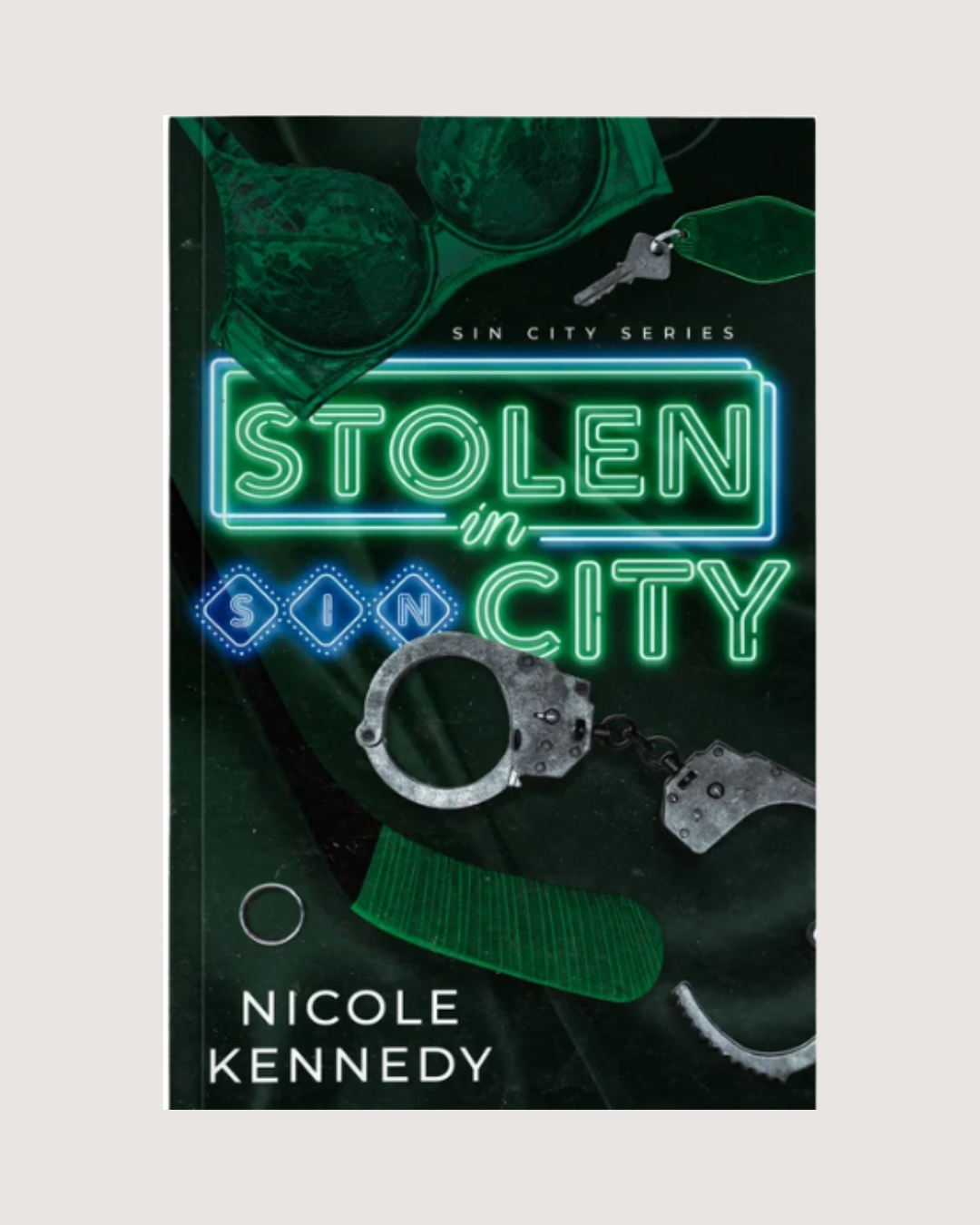Stolen in Sin City by Nicole Kennedy (Sin City #2) SIGNED w/ SWAG