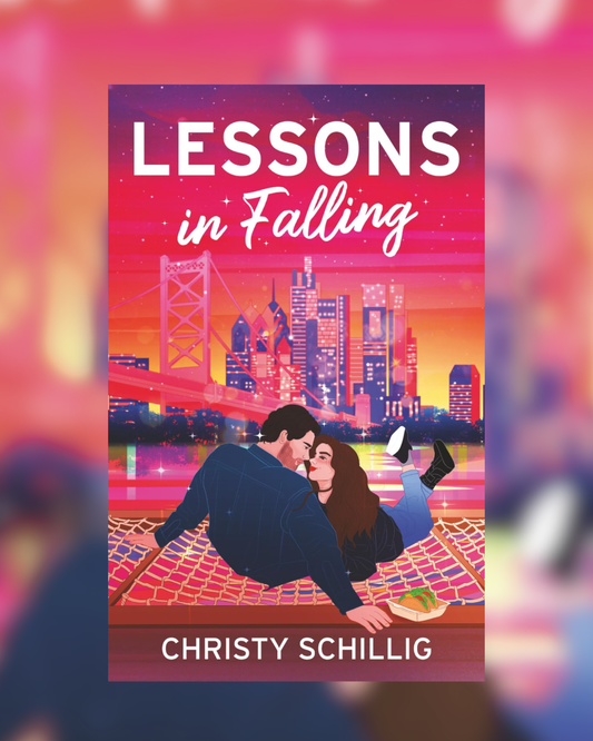 Lessons in Falling by Christy Schillig SIGNED W/ SWAG
