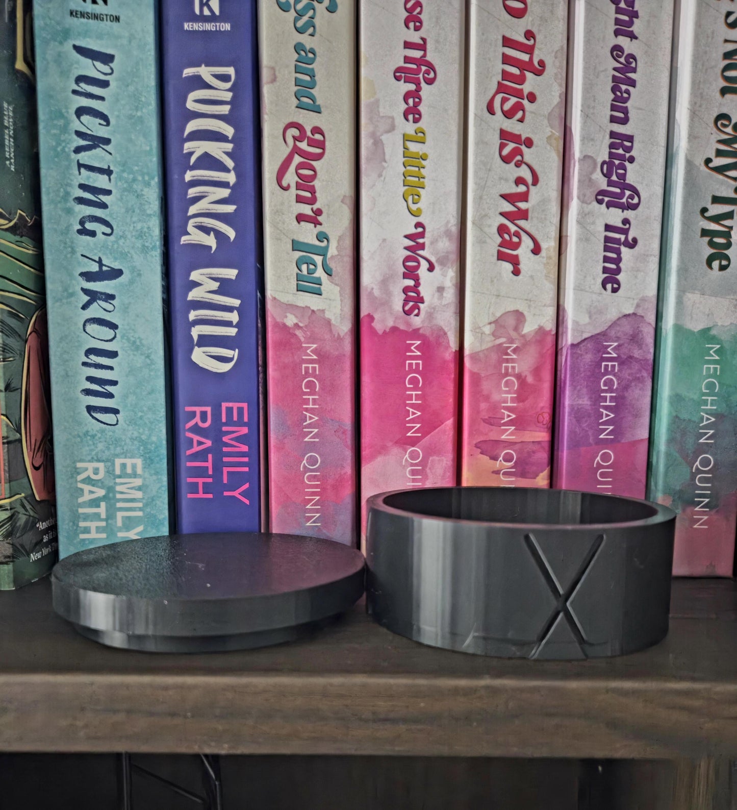 Hockey Puck Container | Hockey Romance Fan Gift | 3D Printed Storage Box | Book Lover Decor