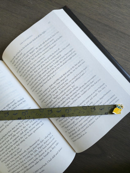 Leatherette Bookmark Bracelet