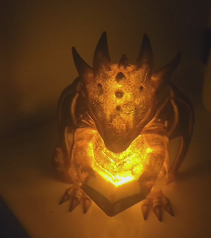 Reading Dragon w/ Tealight