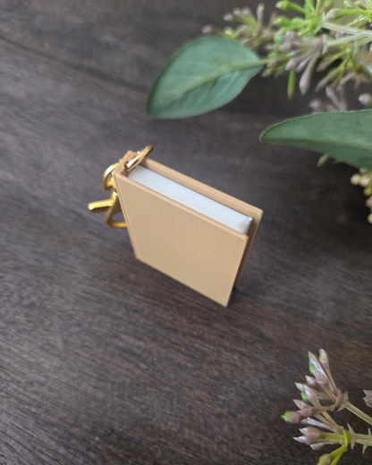 Book NFC Social Media Keychain