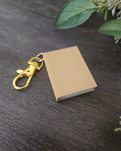 Book NFC Social Media Keychain