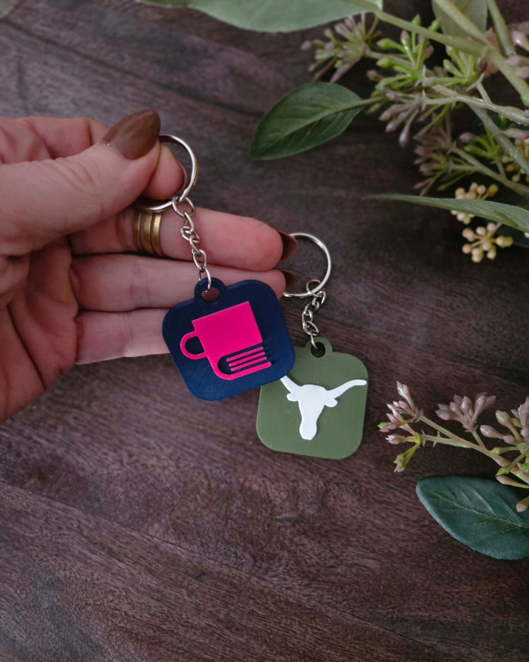 Custom Logo NFC Keychain