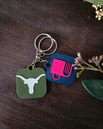 Custom Logo NFC Keychain