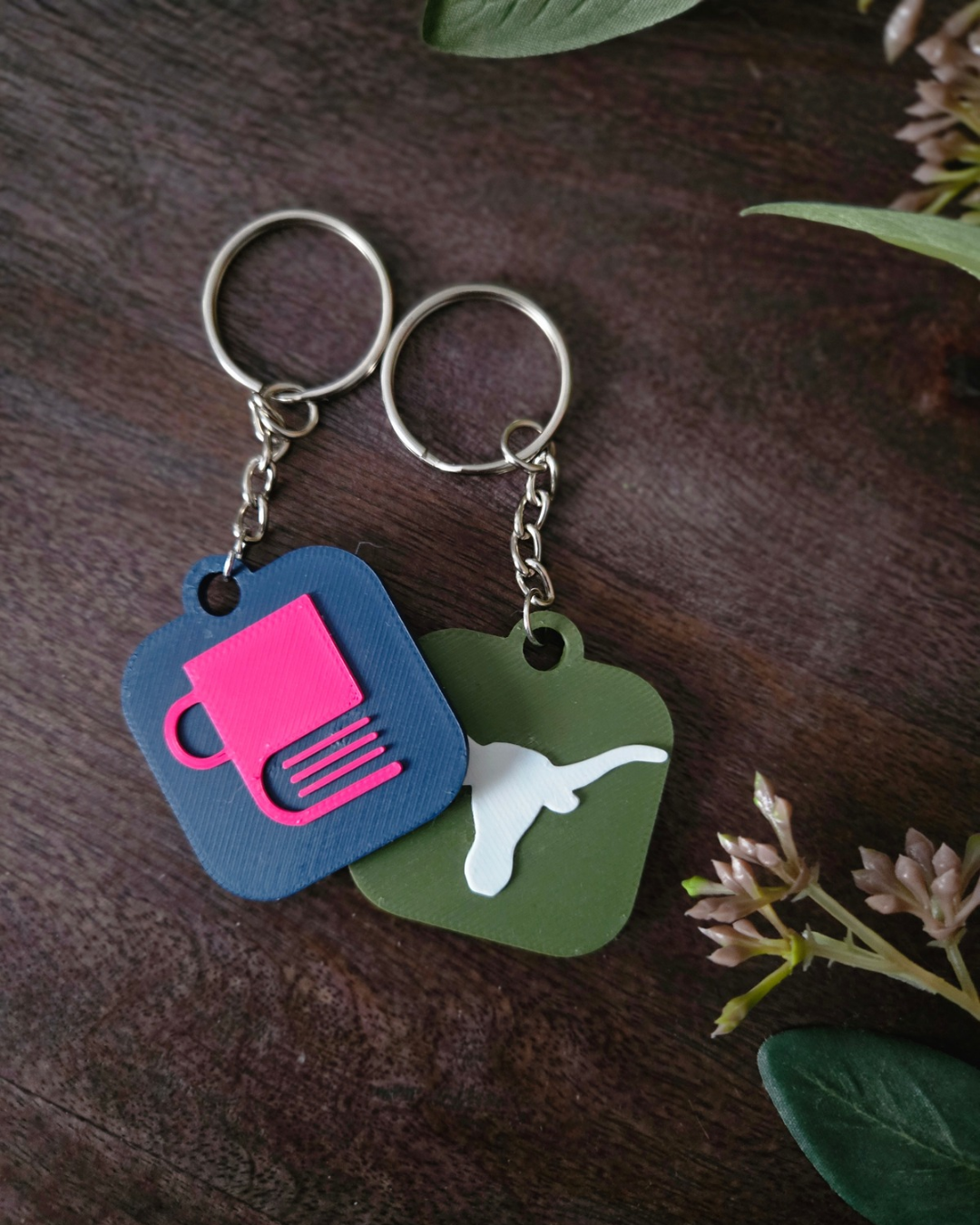 Custom Logo NFC Keychain